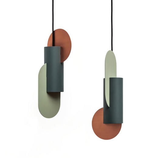 Lámpara de araña pequeña de un solo cabezal creativa nórdica, diseño de oficina, modelo de habitación, decoración suave