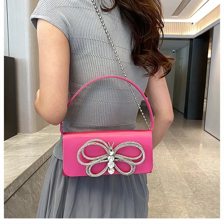 Bolso de mano con lazo para mujer