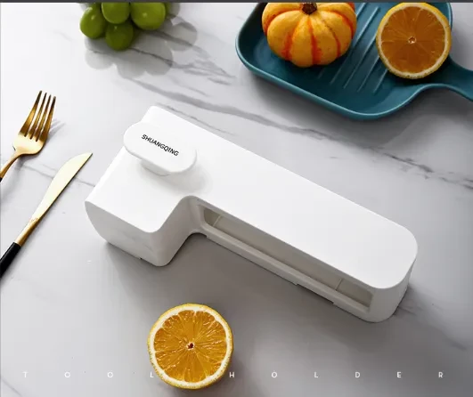 Porta cuchillos de cocina blanco