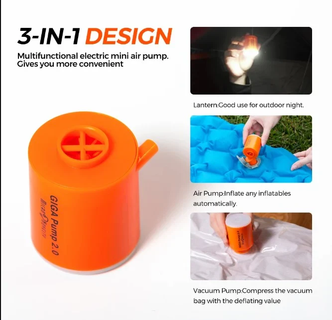 Mini bomba de aire Giga 2.0