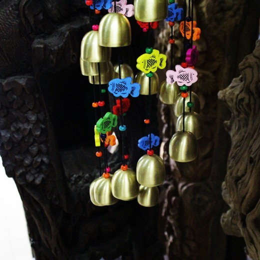 Decoración de campanillas de viento para el hogar