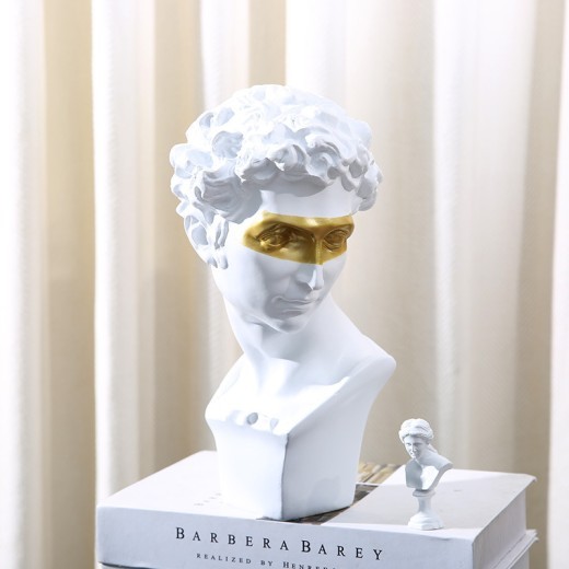 Escultura de David Decoración Decoración Personaje Hogar