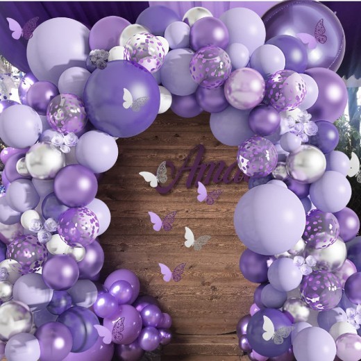 Diseño de globo para decoración de fiestas en el hogar