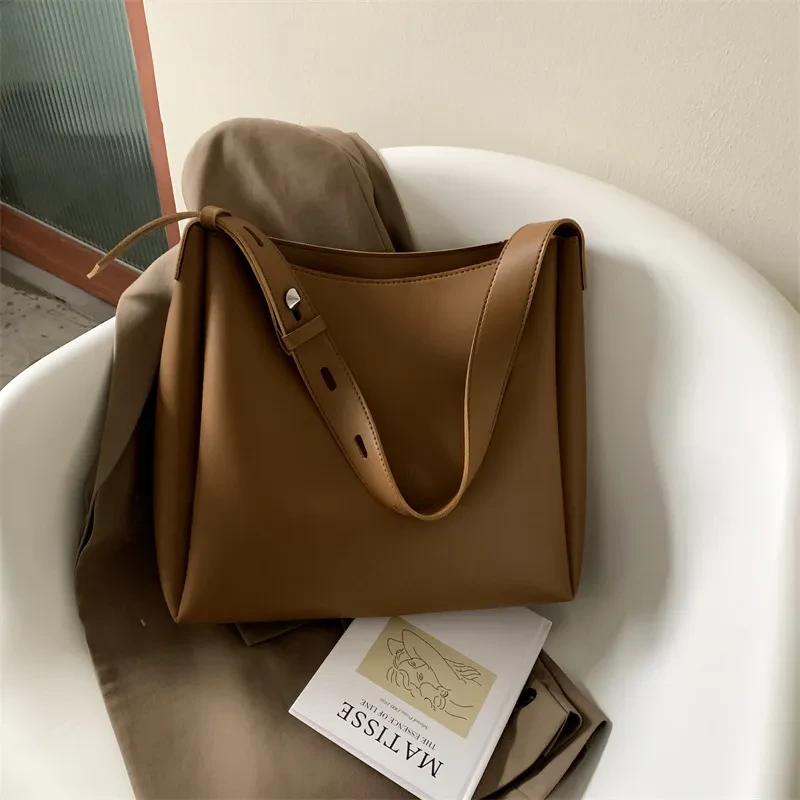 Bolso de hombro grande para mujer, bolso de mano combinado de ocio