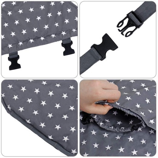 Bolsa para silla de comedor portátil para bebé, asiento de seguridad para bebé