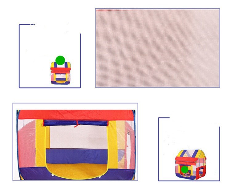 Tienda de campaña para niños al aire libre, gran sala de juegos, casa de jardín