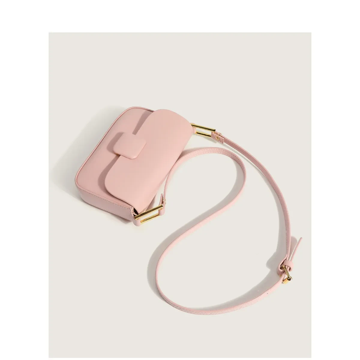 Bolso bandolera pequeño cuadrado de moda que combina con todo