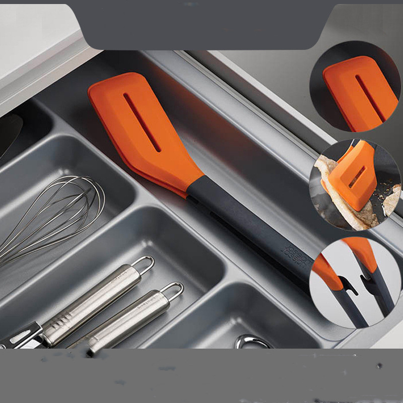 Pinzas de silicona para barbacoa, pinzas para servir pan y ensalada, pinzas antiadherentes para cocinar en la cocina.