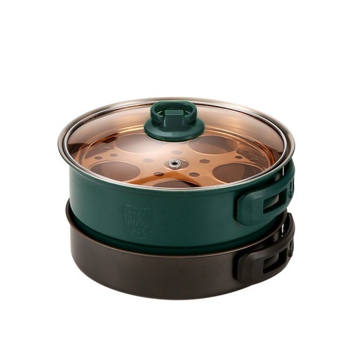 Cocina eléctrica portátil y plegable al vapor
