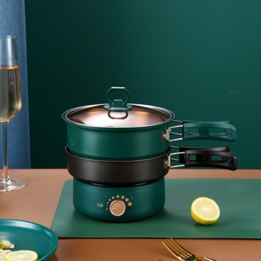 Cocina eléctrica portátil y plegable al vapor