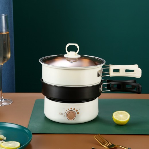 Cocina eléctrica portátil y plegable al vapor