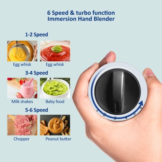Licuadora de mano, dispensador de jugo, palillo de cocina, picadora de carne