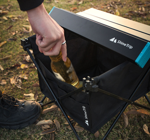 Mesa y silla plegables para exteriores, portátiles, ligeras, para picnic y autoconducción, de aleación de aluminio, para coche y camping.