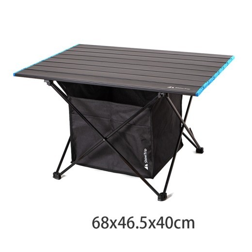 Mesa y silla plegables para exteriores, portátiles, ligeras, para picnic y autoconducción, de aleación de aluminio, para coche y camping.