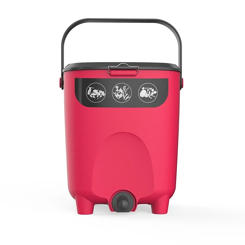 Contenedor de compostaje para la clasificación de residuos de cocina de fertilizantes orgánicos