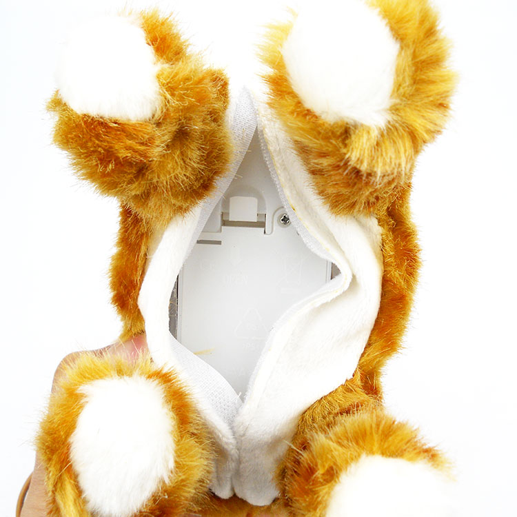 Maquinaria electrónica de simulación de mascotas, juguetes de peluche