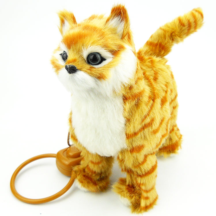 Maquinaria electrónica de simulación de mascotas, juguetes de peluche
