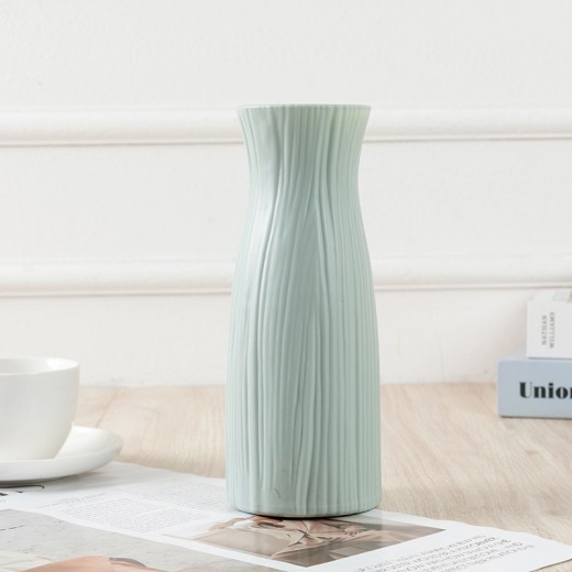 Arreglo floral creativo para el hogar, maceta y jarrón