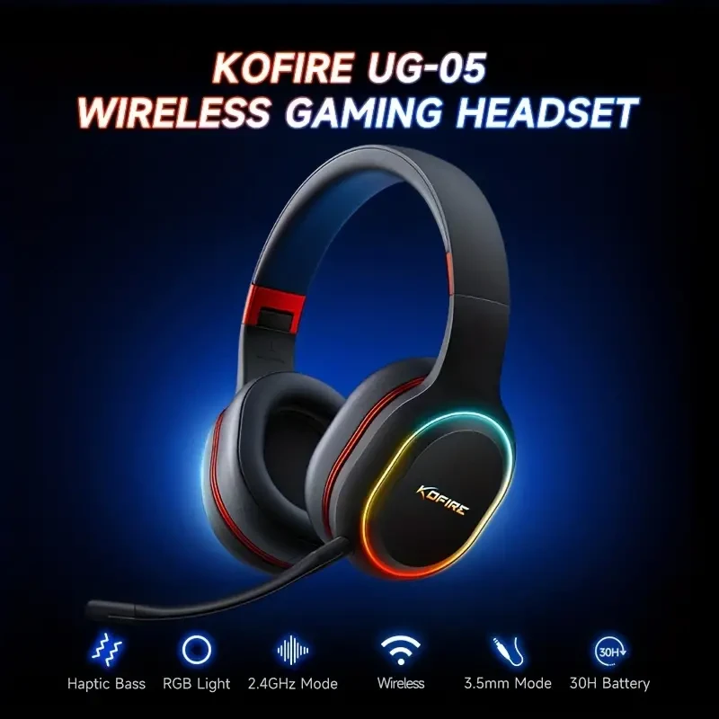 Auriculares inalámbricos para juegos KOFIRE UG-05