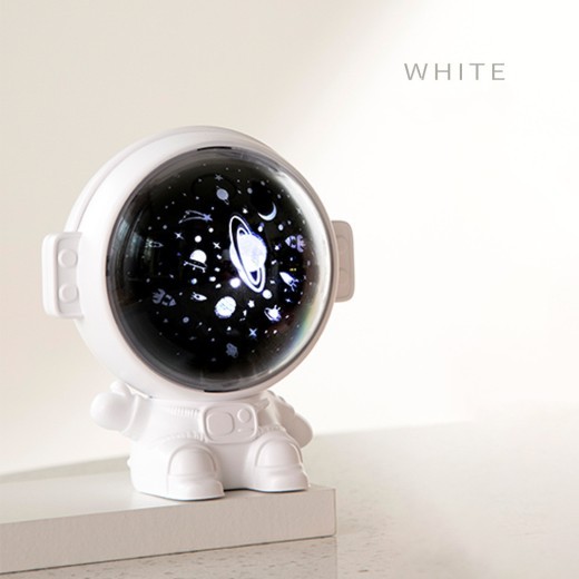 Proyector de estrellas de galaxia, luz nocturna de cielo estrellado, lámpara de astronauta, decoración de habitación, regalo para niños, bebés, Navidad, proyección de astronauta