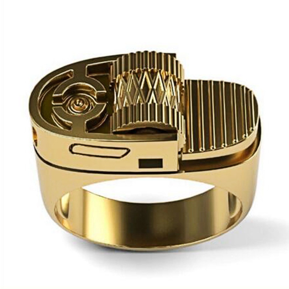 Joyería de anillo - Anillo de estilo europeo y americano más ligero