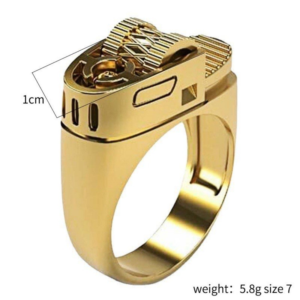 Joyería de anillo - Anillo de estilo europeo y americano más ligero