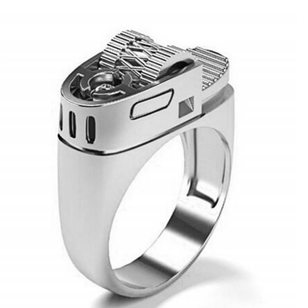 Joyería de anillo - Anillo de estilo europeo y americano más ligero