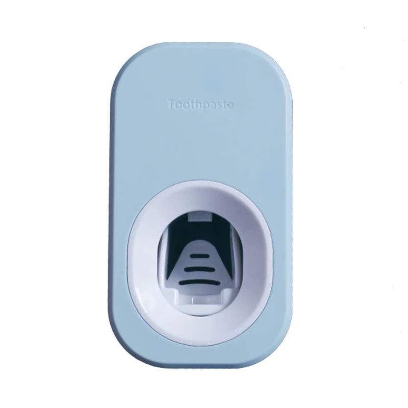 Dispensador automático de pasta de dientes y soporte para cepillos de dientes