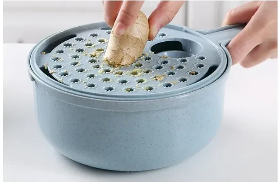Mandolina cortadora de verduras 8 en 1