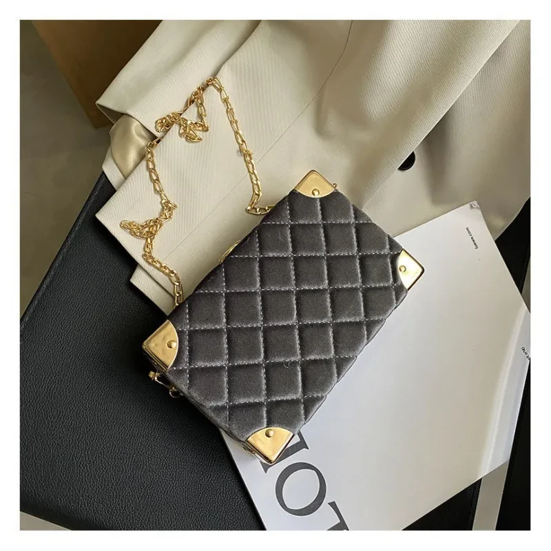 Bolso bandolera informal de color liso para mujer
