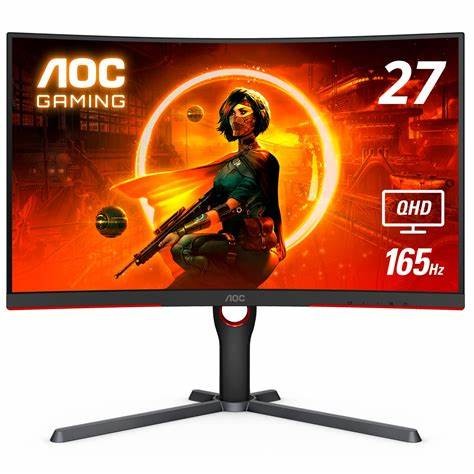 AOC Q27B3CF3 27" 2560x1440 HDMI USB Type-C Dock Ergo Monitor 5yr wty