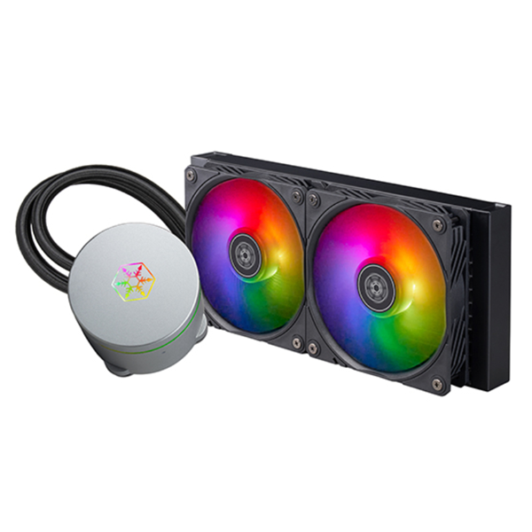 SilverStone IM240-ARGB IceMyst Liquid Cooler - Dual Fan 3yr wty
