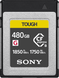 Sony CEBG480T Tough CFexpress Type B 480GB Memory Card