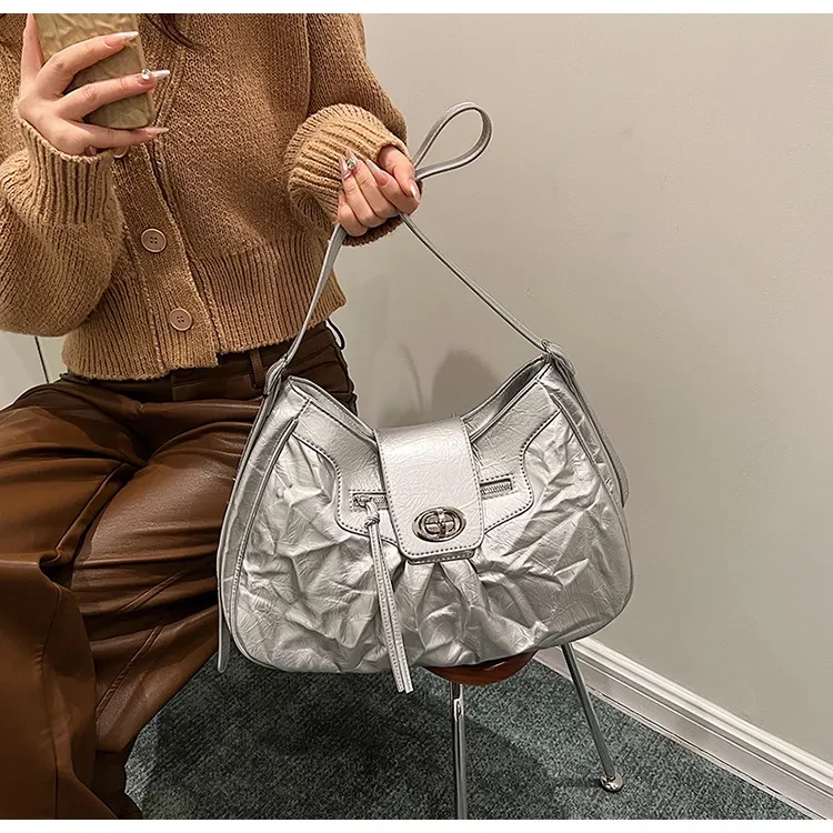 Bolso bandolera versátil para mujer, moderno, tipo bandolera.