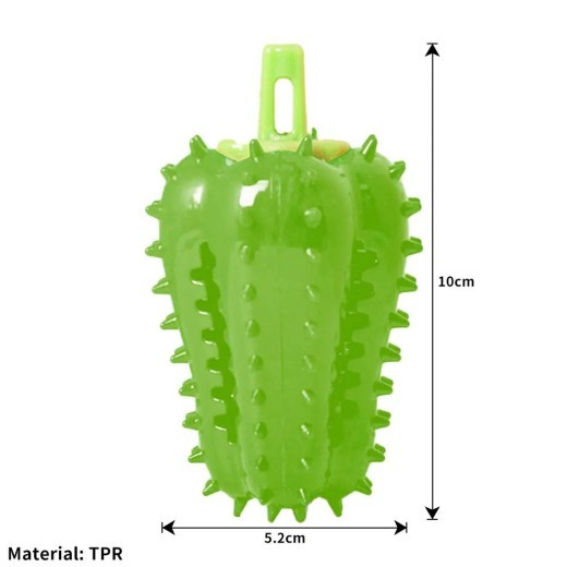 Juguete interactivo para morder con chile para perros