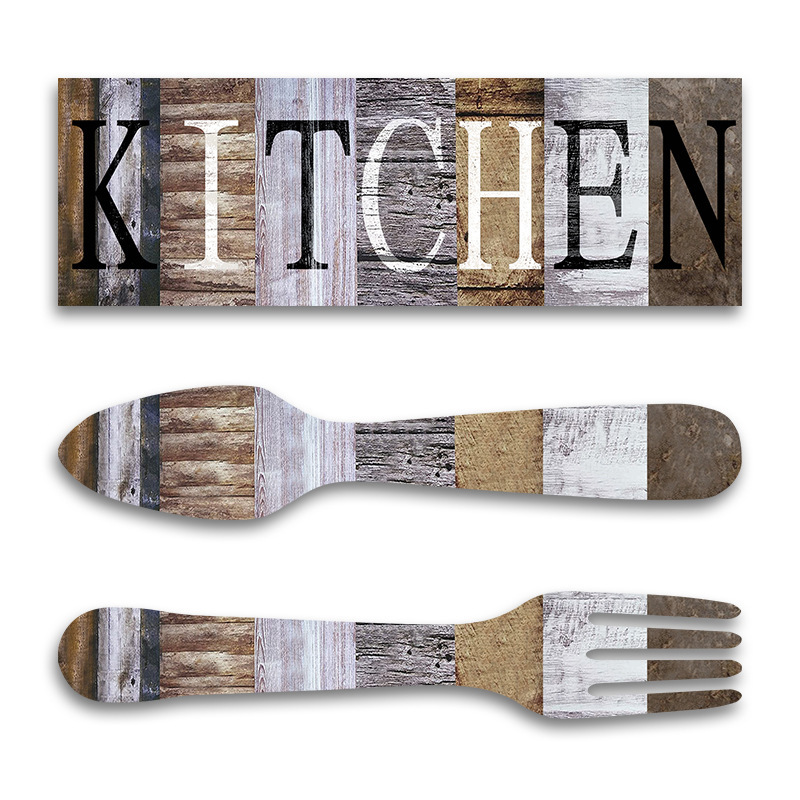 Letrero de madera colgante para decoración del hogar, cocina, comedor