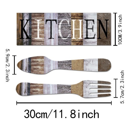 Letrero de madera colgante para decoración del hogar, cocina, comedor