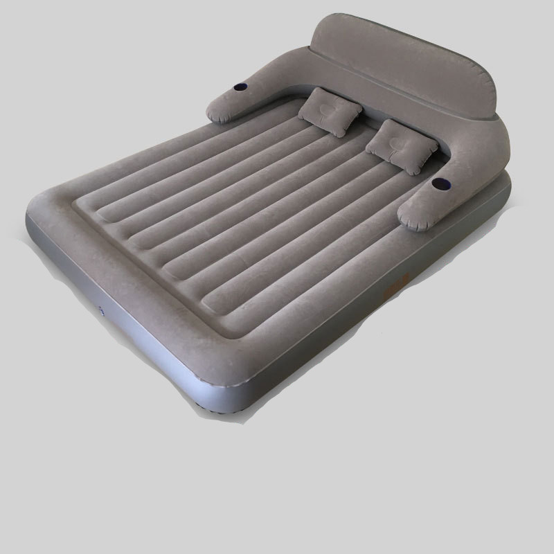 Cama inflable para el hogar, cama de viaje doble engrosada