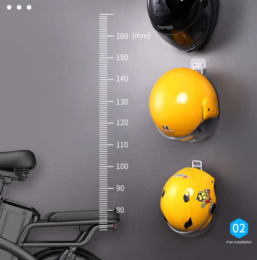 Estante de almacenamiento para casco de motocicleta