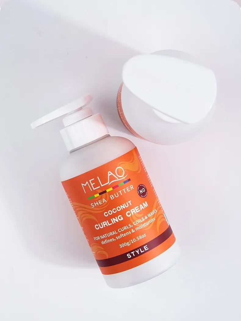Crema para cabello rizado Cuidado del cabello Moldeador Hidratante