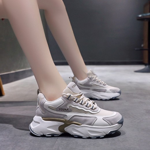 Zapatillas deportivas casuales de malla transpirable