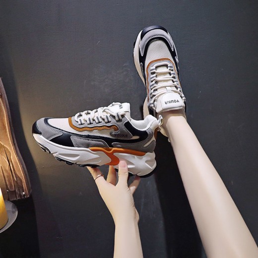 Zapatillas deportivas casuales de malla transpirable