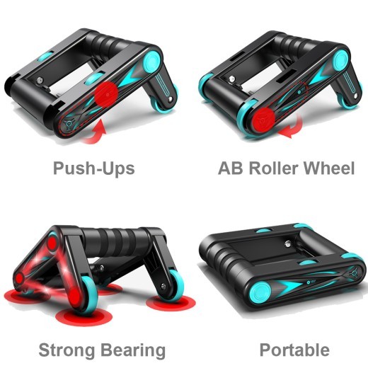 Rueda abdominal para hombres, equipo de fitness para el hogar
