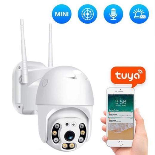 Cámara web wifi impermeable para exteriores Tuy2.5 Ball Machine