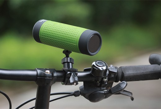 Mini altavoz Bluetooth para bicicleta al aire libre, radio, linterna, estéreo, manos libres, altavoz