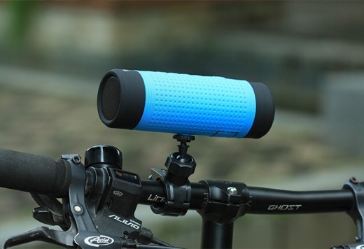 Mini altavoz Bluetooth para bicicleta al aire libre, radio, linterna, estéreo, manos libres, altavoz