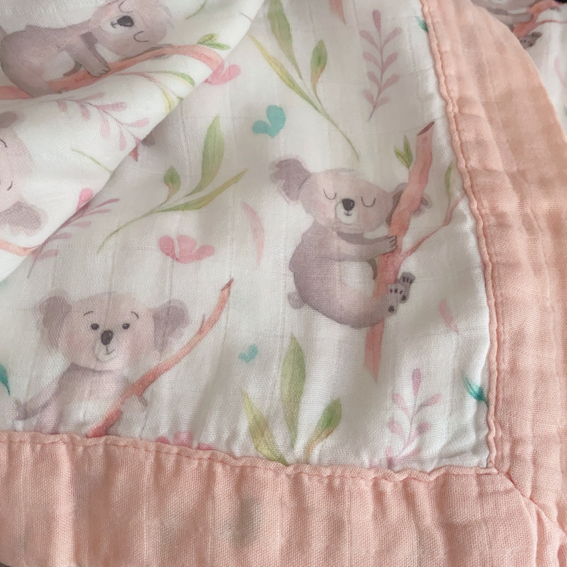 Manta de aire acondicionado de verano de algodón de bambú de cuatro capas de hilo para un solo niño, edredón de sensación fresca, manta fina