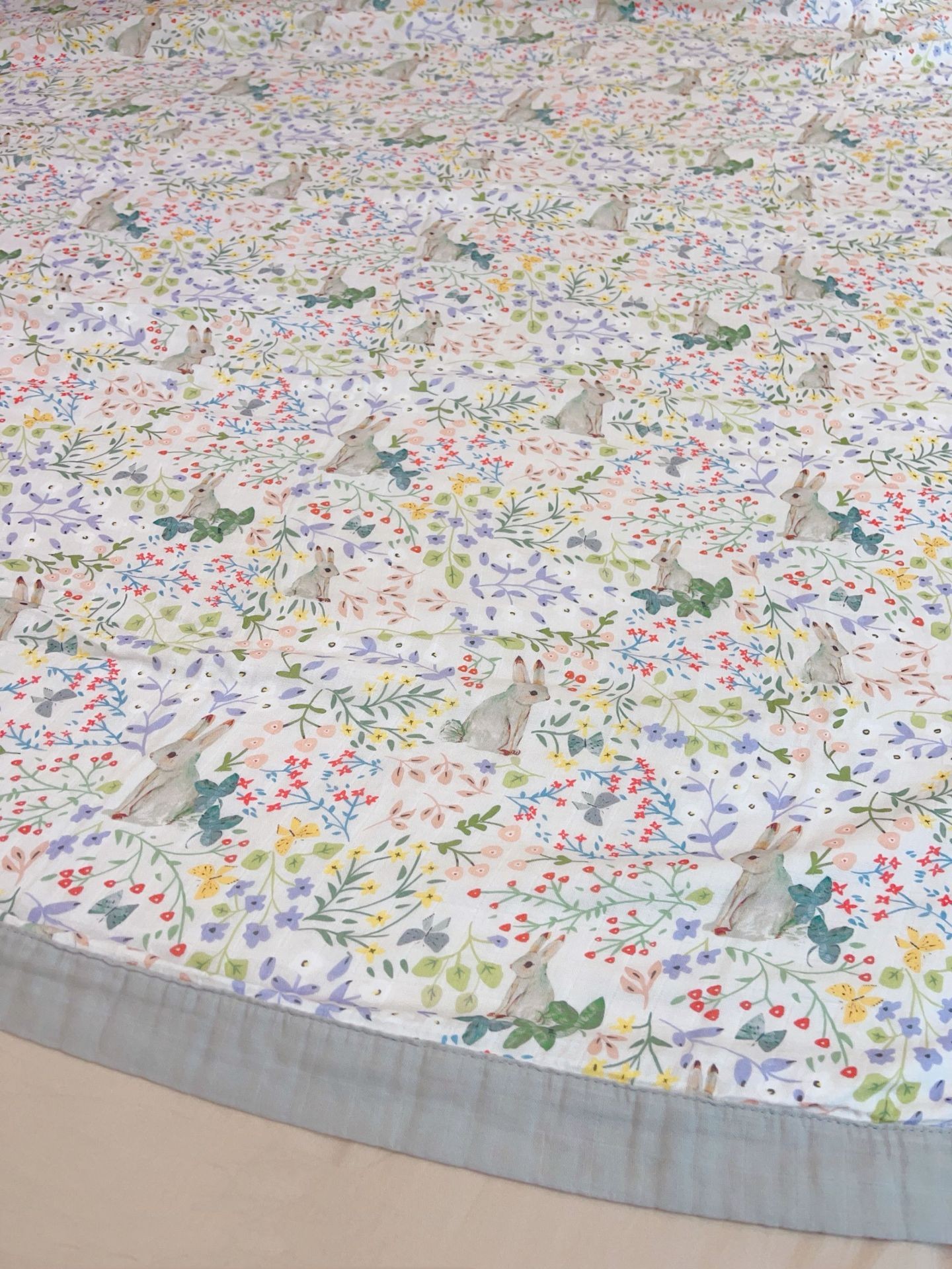 Manta de aire acondicionado de verano de algodón de bambú de cuatro capas de hilo para un solo niño, edredón de sensación fresca, manta fina