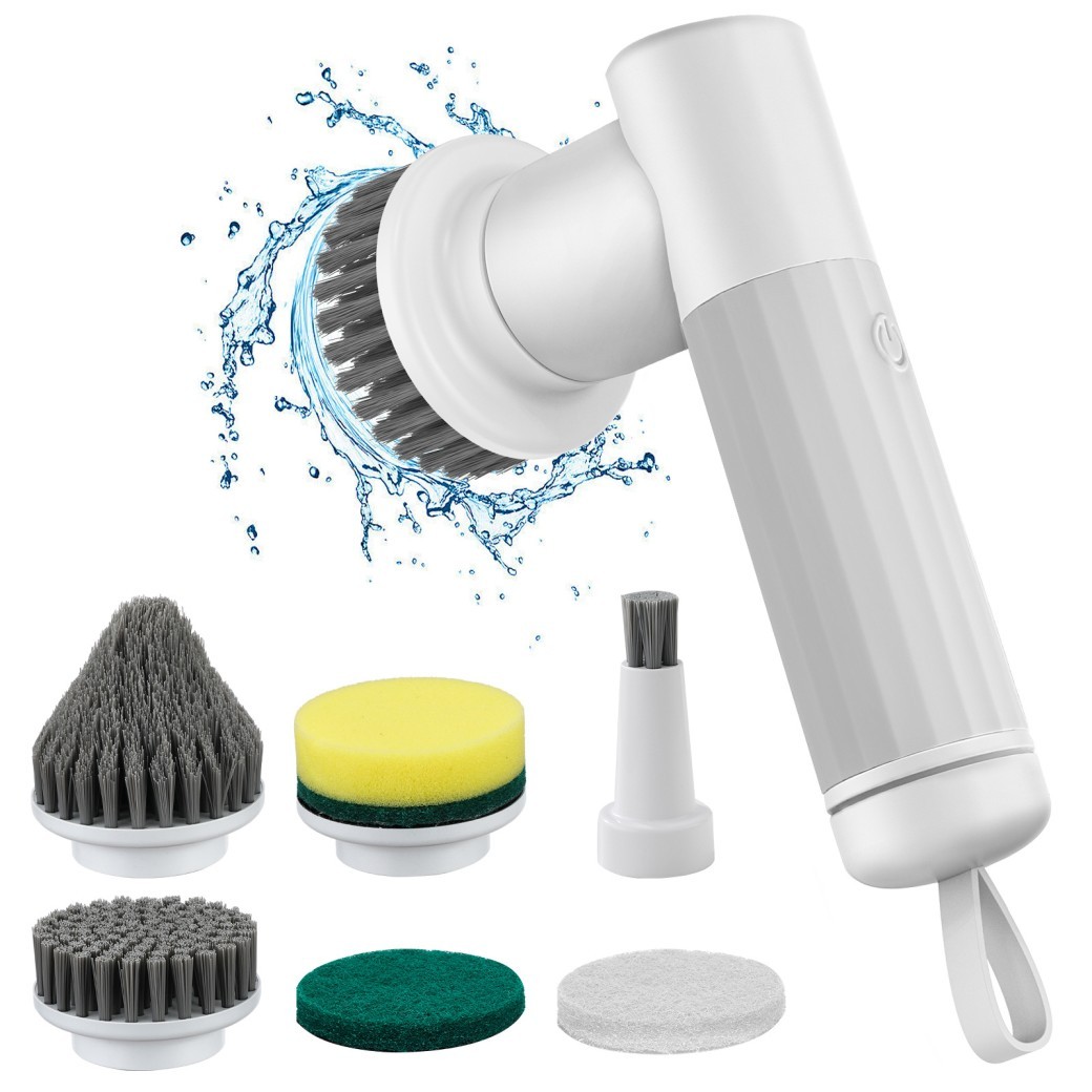 Cepillo de limpieza eléctrico silencioso de alto torque para baño y cocina