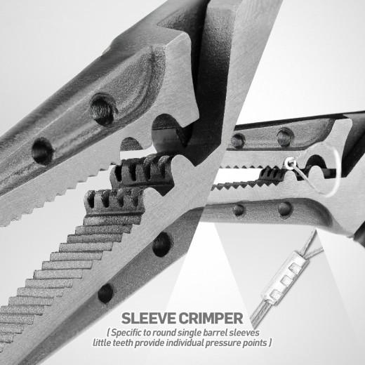 Alicates multifunción para pesca en agua dulce, accesorios para equipo de pesca, equipo Luya